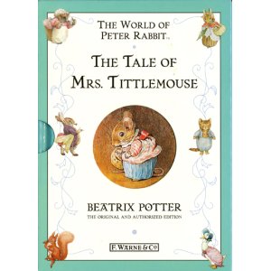 画像: 【THE TALE OF MRS. TITTLEMOUSE】  Beatrix Potter(F.WARNE&CO 千趣会版)